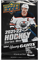 2021-22 Upper Deck Hockey Series 1 Hobby Pack